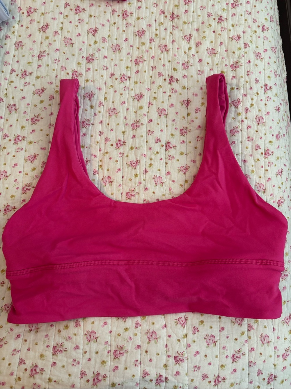 lululemon athletica Pink Scoop-Neck Sports Bralette